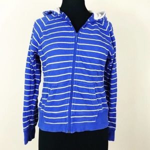 Bonds Australia Blue & White Zip Front Hoodie